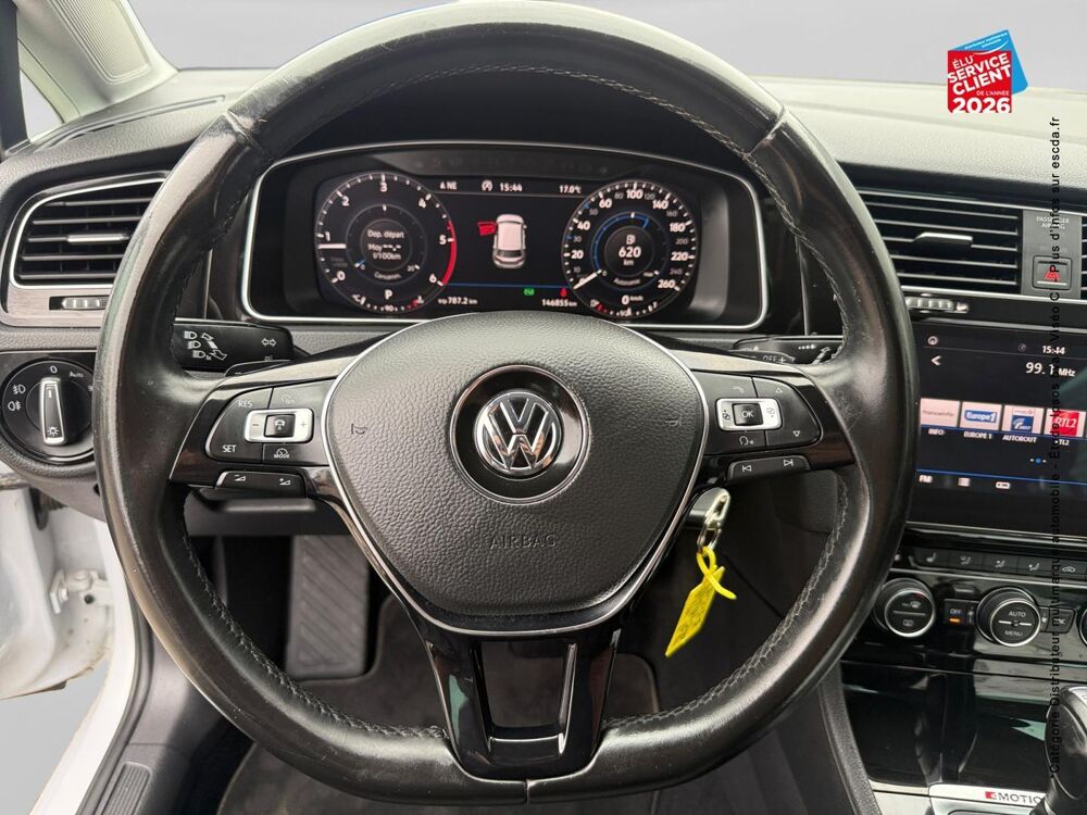 Golf 2.0 TDI 150ch FAP Carat 4Motion DSG7 Euro6d-T 5p 2018 occasion 21000 Dijon