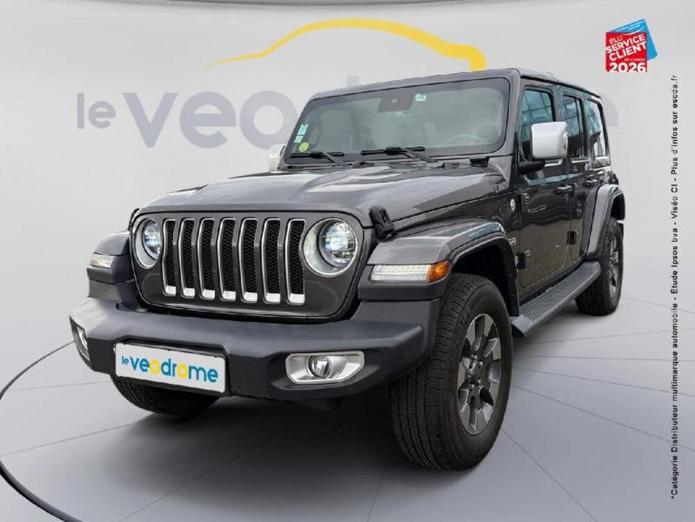 Wrangler 2.2 MultiJet 200ch Overland Command-Trac BVA8 188g 2019 occasion 67800 Bischheim