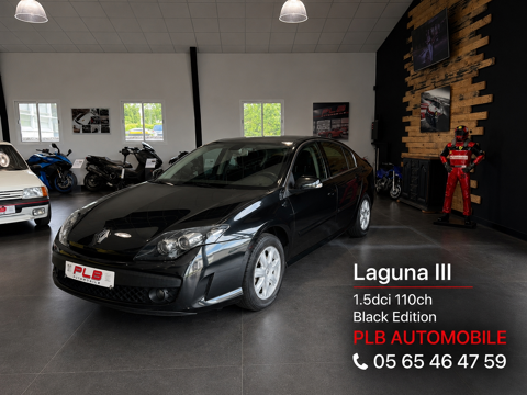 Renault Laguna III 1.5 DCI 110CH BLACK EDITION CARMINAT ECO&sup2; 2009 occasion RODEZ 12000