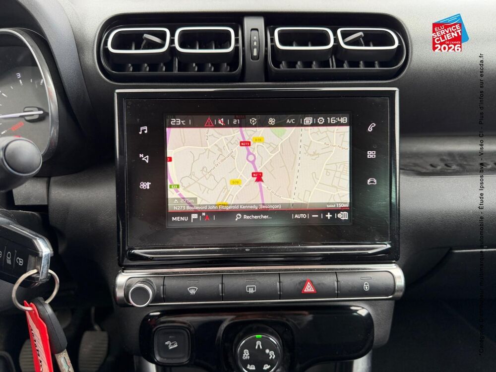 C3 Aircross PureTech 110ch S&S Shine E6.d-TEMP 2019 occasion 25000 Besan&ccedil;on
