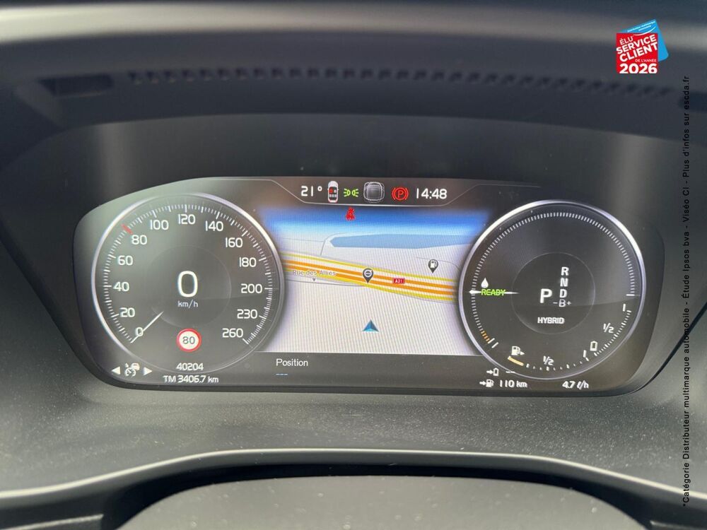 XC40 T5 Recharge 180 + 82ch Ultimate DCT 7 2023 occasion 57050 Metz