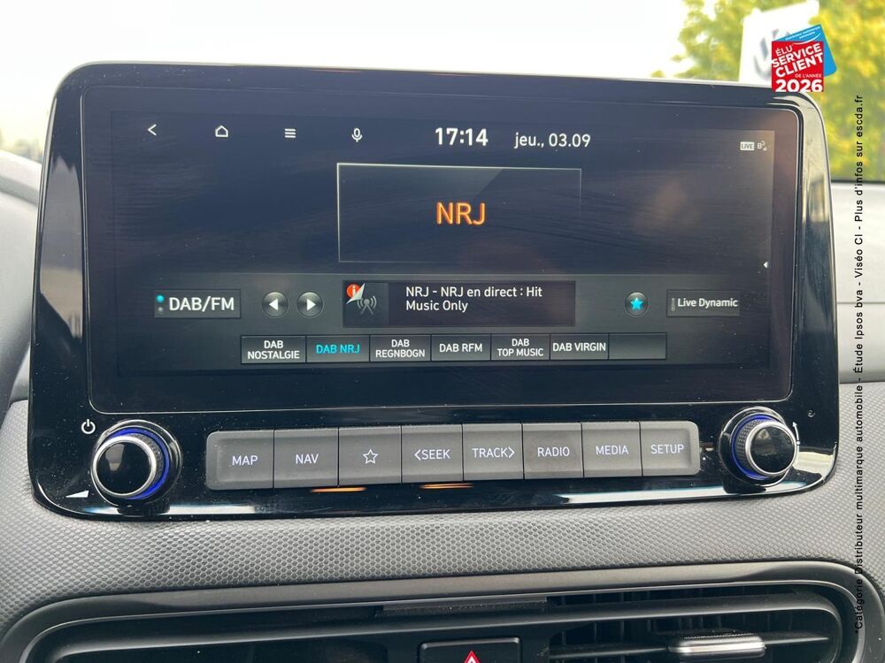 Kona 1.6 GDi 141ch Hybrid Creative DCT-6 2022 occasion 67800 Bischheim