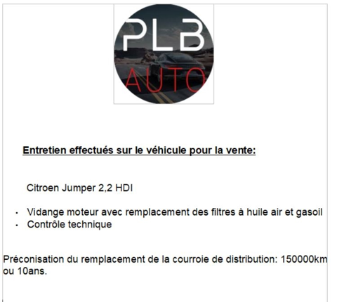 Jumper 15825 HT L1H1 2.2 BLUEHDI 120CV 12/2022 74500 KM IDEM BOXER 2022 occasion 12000 RODEZ