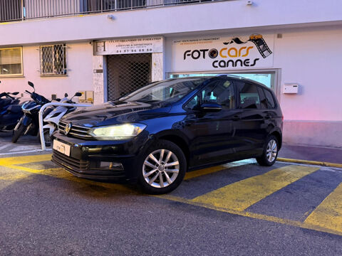 Volkswagen Touran 1.6 TDI 110CH BLUEMOTION TECHNOLOGY FAP CONFORTLINE 7 PLACES 2016 occasion Cannes 06400