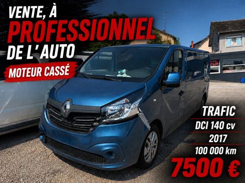 Annonce voiture Renault Trafic 7500 €