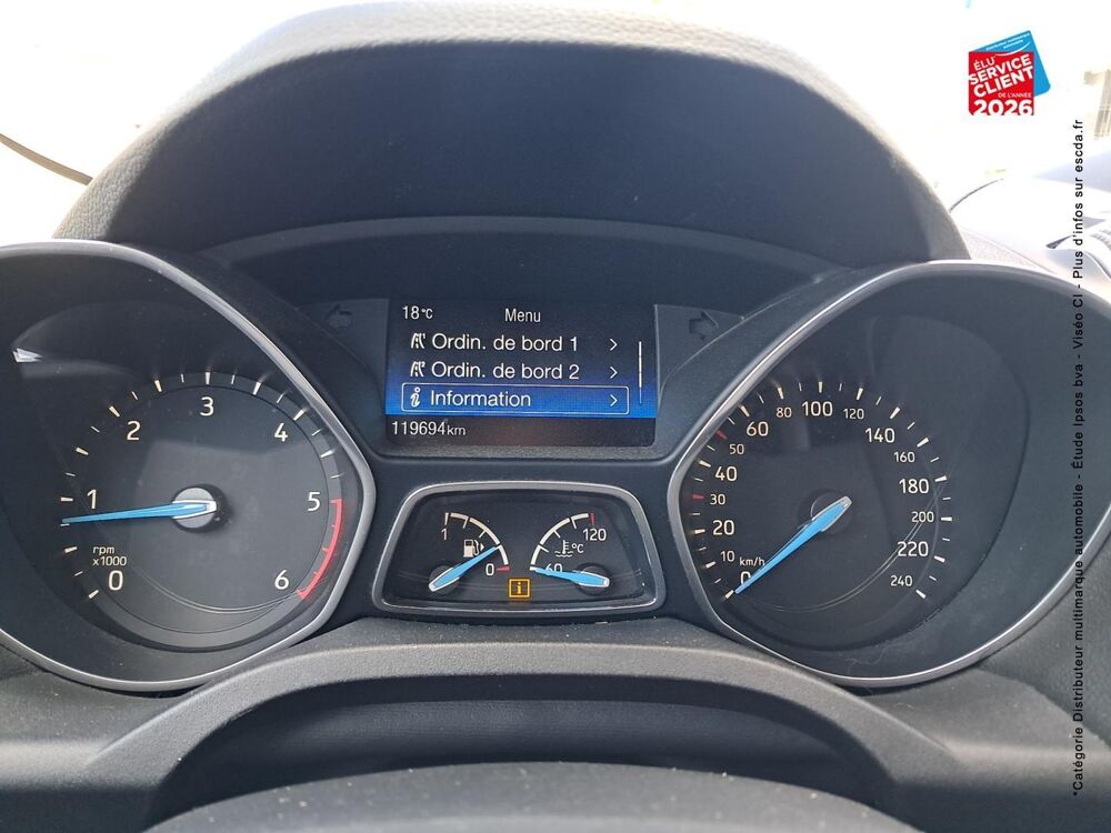 Focus C-MAX 1.5 TDCi 120ch Stop&Start Titanium 2016 occasion 57600 Forbach