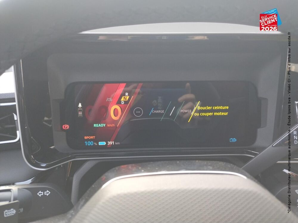 R5 E-Tech Electrique 150ch 52kWh Iconic Cinq autonomie confort 2026 occasion 68300 Saint-Louis
