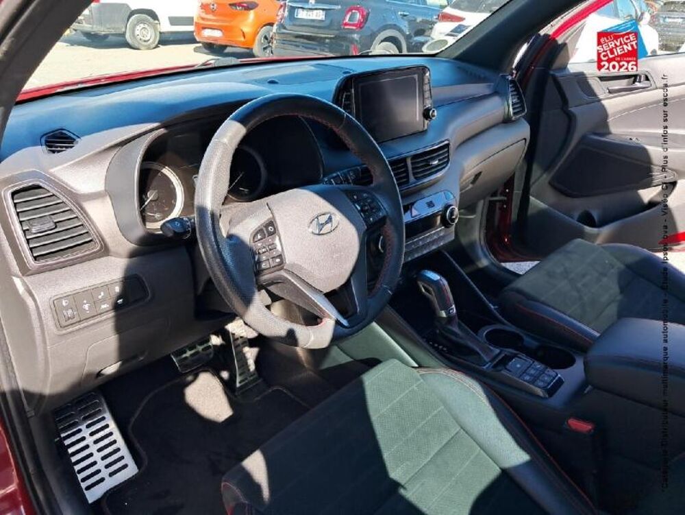 Tucson 1.6 CRDI 136ch hybrid 48V N Line Executive DCT-7 Euro6d-Evap 2020 occasion 21000 Dijon