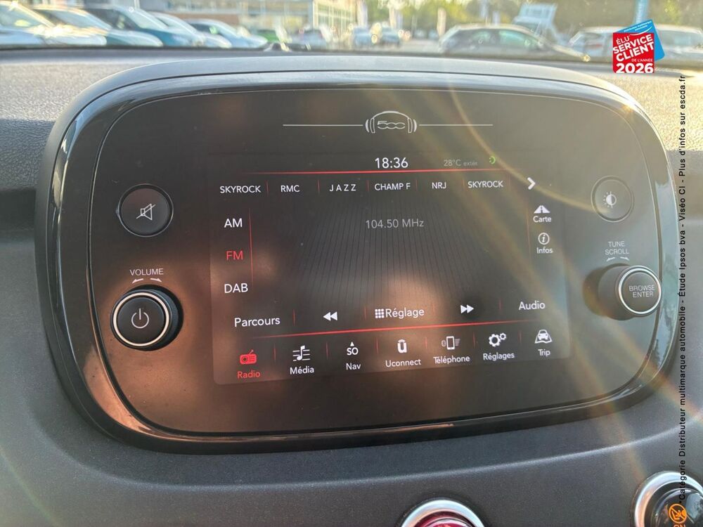 500 X 1.4 MultiAir 16v 140ch S-Design 2018 occasion 08000 Charleville-M&eacute;zi&egrave;res