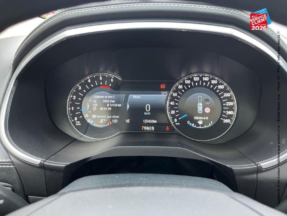Edge 2.0 TDCi 210ch Vignale i-AWD Powershift Tpano Sieges cuir GP 2016 occasion 08000 Charleville-M&eacute;zi&egrave;res