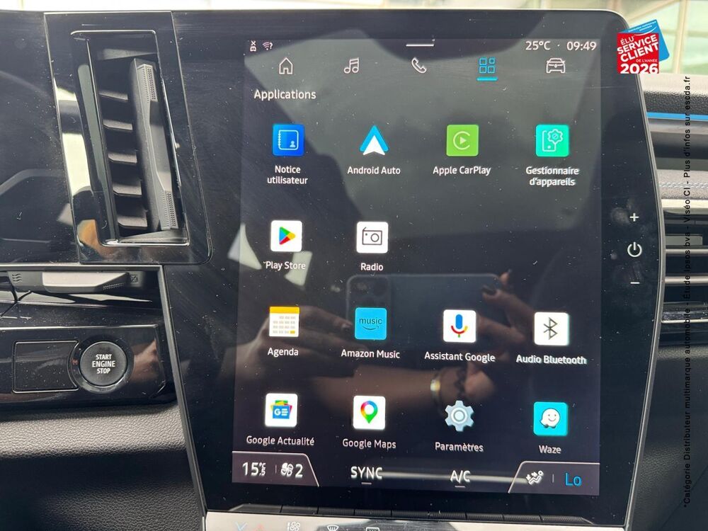 Espace 1.2 E-Tech full hybrid 200ch esprit Alpine 7 places - 24 2023 occasion 67800 Bischheim