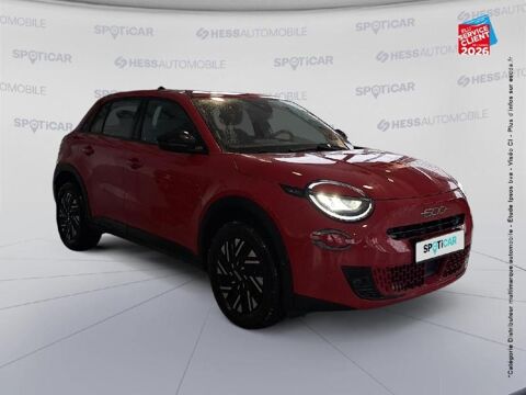 Fiat 600 1.2 Hybrid 100ch DCT6 Camera Carplay 2024 occasion 25770 Franois