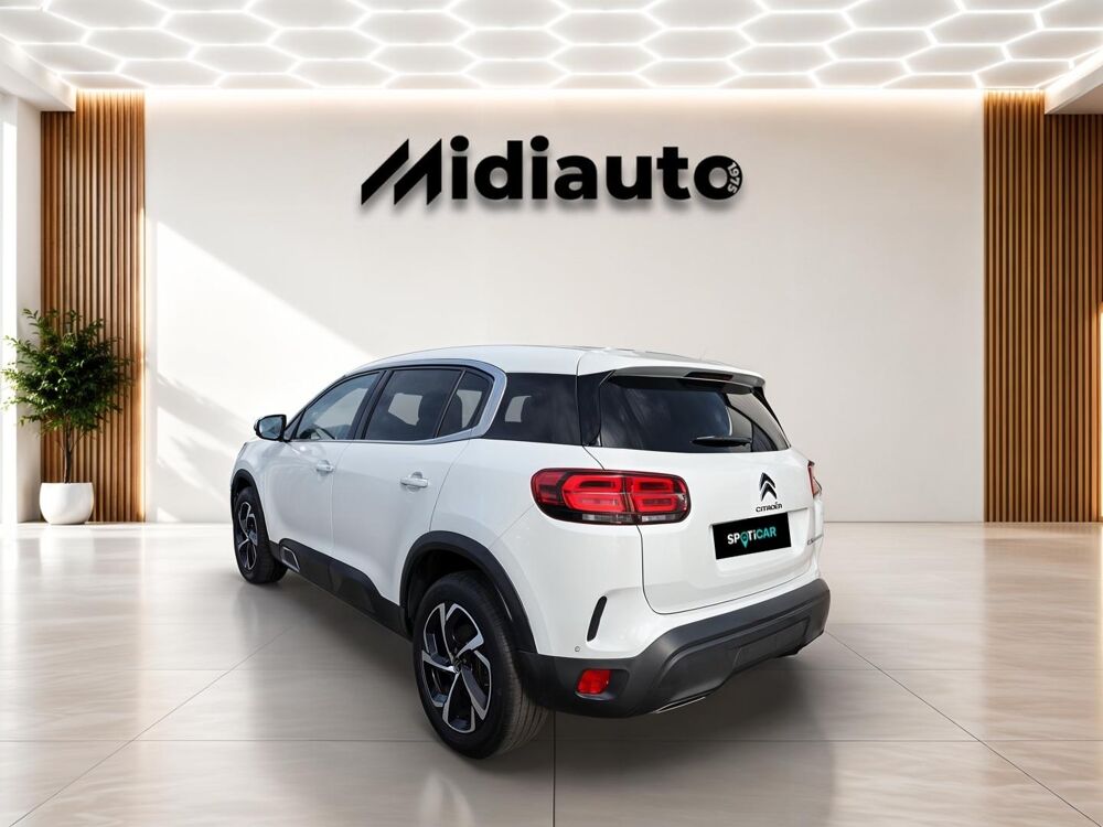 C5 aircross BlueHDi 130 Shine EAT8 GPS / CAMERA / CHARGE PHONE INDUCTION 2020 occasion 56850 Caudan