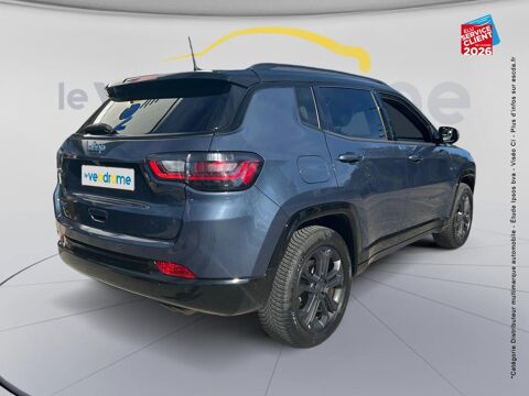 Compass 1.3 Turbo T4 190ch PHEV 4xe 80th Anniversary AT6 eAWD 2022 occasion 21000 Dijon