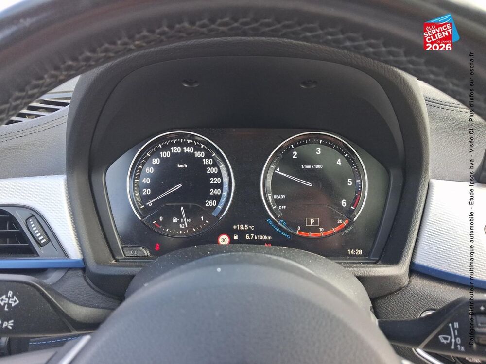 X1 sDrive16dA 116ch M Sport DKG7 2021 occasion 68390 Sausheim
