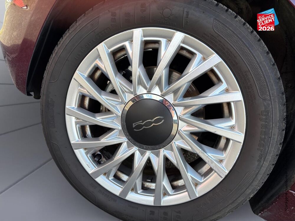 500 1.2 8v 69ch S&S Lounge 114g Dualogic 2019 occasion 68390 Sausheim