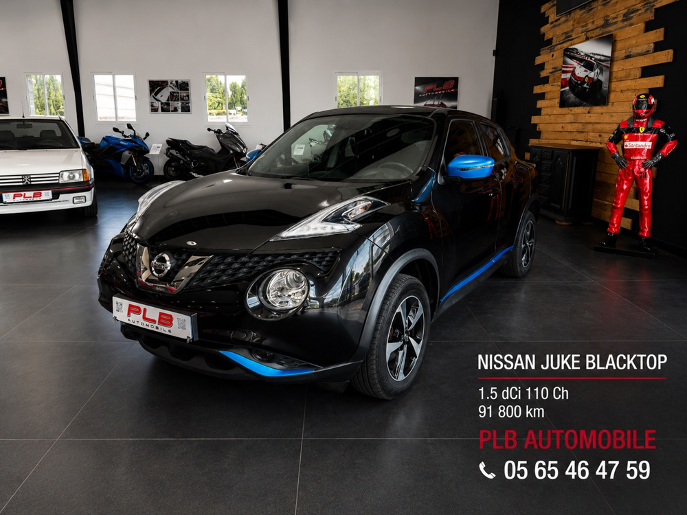Juke 1.5 DCI 110CH BLACKTOP 07/2019 91800 KM 2019 occasion 12000 RODEZ