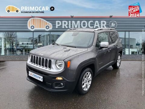 Jeep Renegade 1.4 MultiAir S/S 140ch Limited Sieges cuir 2016 occasion Strasbourg 67200