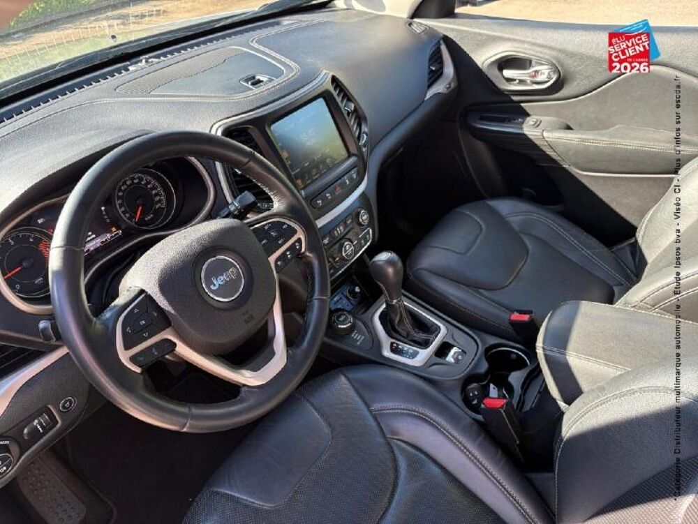 Cherokee 2.2 MultiJet 200ch Limited Advanced Technologies Active Driv 2015 occasion 21000 Dijon