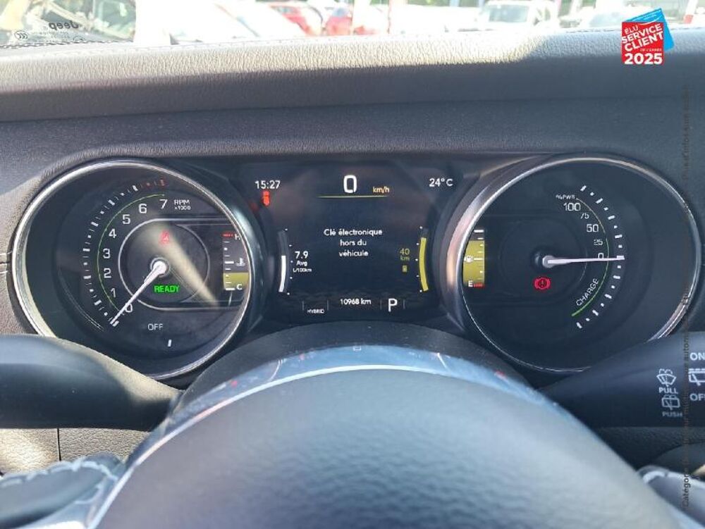 Wrangler 2.0 T 380ch 4xe Overland Command-Trac MY23 Touvrant Sieges c 2023 occasion 68000 Colmar