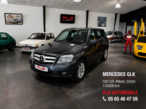 Mercedes Classe GLK 320 CDI 4 MATIC 224 CV 1*MAIN 110 000 KM 2009 occasion RODEZ 12000
