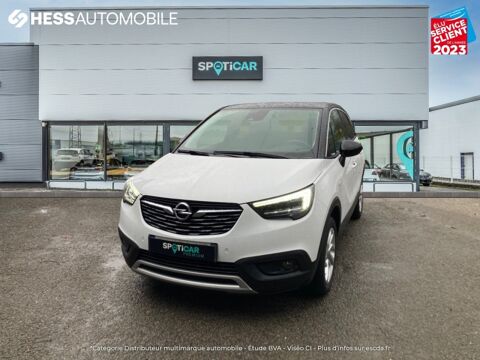 Opel Crossland X 1.2 Turbo 110ch Elegance Business 6cv GPS Caméra 2020 occasion Belfort 90000