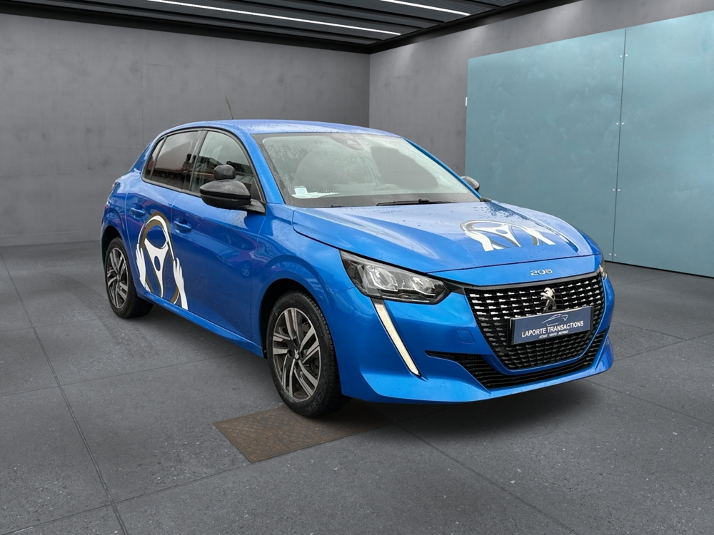 208 1.5 BLUEHDI 100CH S&S ALLURE AUTO ECOLE DOUBLE COMMANDE 7499 2022 occasion 88200 Saint-Nabord