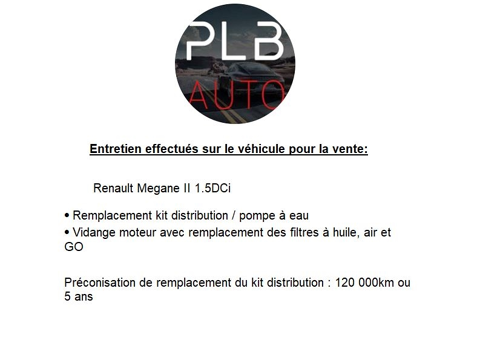 M&eacute;gane II 1.5 DCI 105CH PRIVILEGE PLB AUTO 2007 occasion 12000 RODEZ