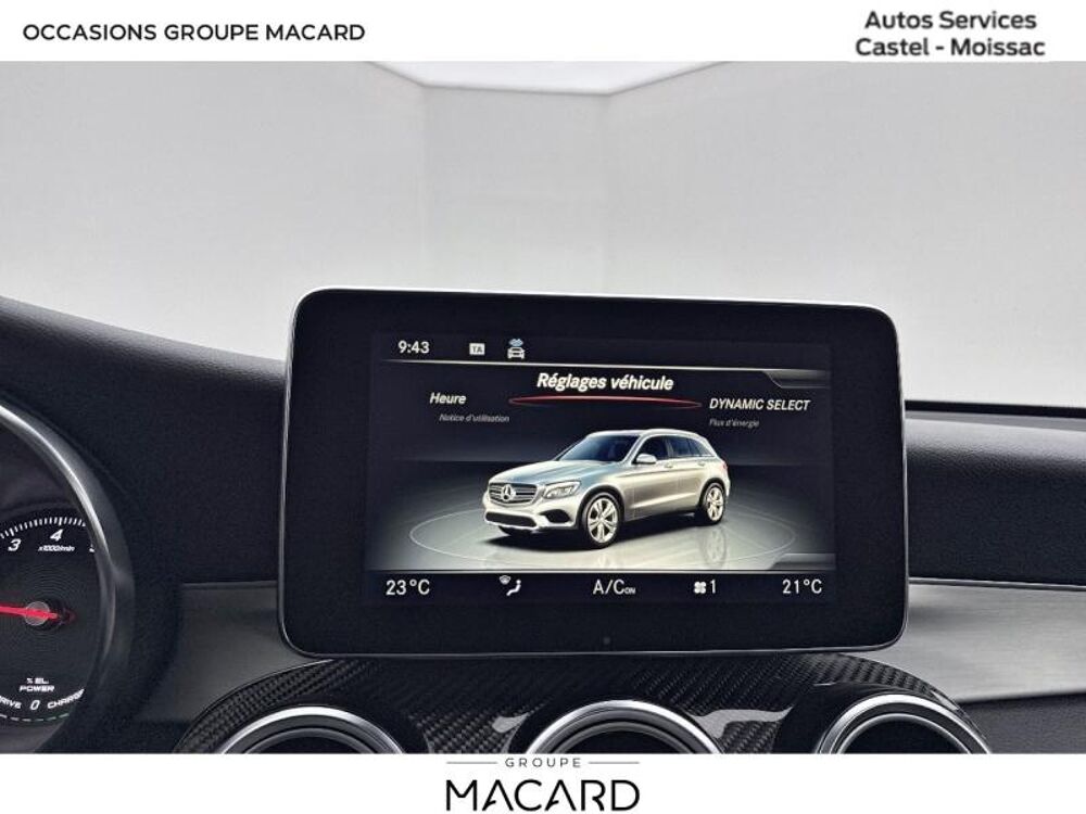 Classe GLC 350 e 211+116ch Fascination 4Matic 7G-Tronic plus 2017 occasion 82000 MONTAUBAN
