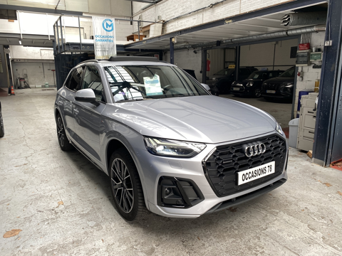 Q5 50 TFSI E 299CH S LINE QUATTRO S TRONIC 7-TOIT OUVRANT- APPL 2021 occasion 78800 HOUILLES