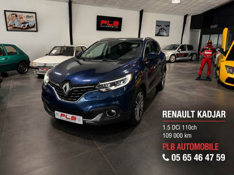 Renault Kadjar 1.5 DCI 110CH 2018 occasion RODEZ 12000
