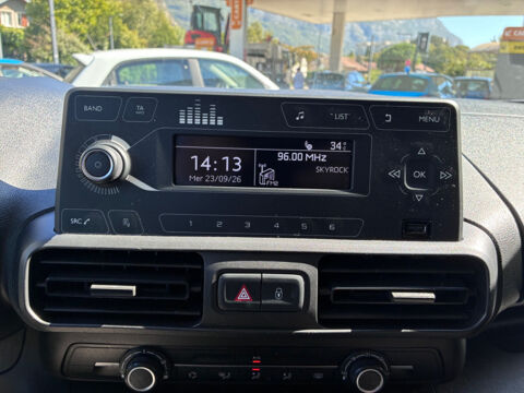 Berlingo XL 850KG BLUEHDI 130 S&S CABINE APPROFONDIE CONTROL 2020 occasion 38130 ECHIROLLES