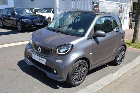 Smart ForTwo 90CH BRABUS STYLE TWINAMIC E6C 2019 occasion Saint-Maur-des-Foss&eacute;s 94100