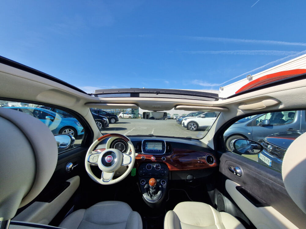 500 0.9 8V TWINAIR 105CH S&S RIVA (VOLANT BOIS) 2017 occasion 29200 Brest