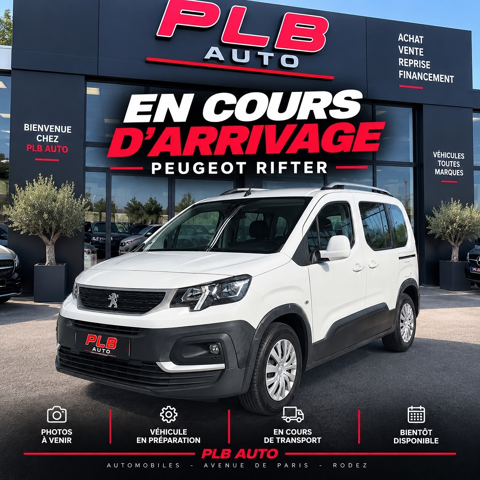 Peugeot Rifter BLUEHDI 130CH 2019 occasion RODEZ 12000