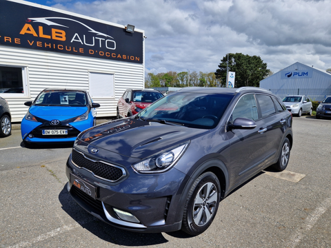 Niro 1.6 GDI 105CH ISG + ELECTRIQUE 43.5CH ACTIVE DCT6 2016 occasion 29200 Brest