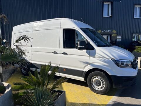 Volkswagen Crafter 35 L3H3 2.0 TDI 140CH BUSINESS LINE PLUS TRACTION 2018 occasion Saint-Michel-Chef-Chef 44730