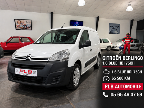 Citroen berlingo 1.6 BLUE HDI 63400 KM PREMIERE MAIN 9990