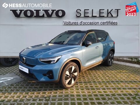 Volvo XC40 Recharge Extended Range 252ch Ultimate 2023 occasion Souffelweyersheim 67460