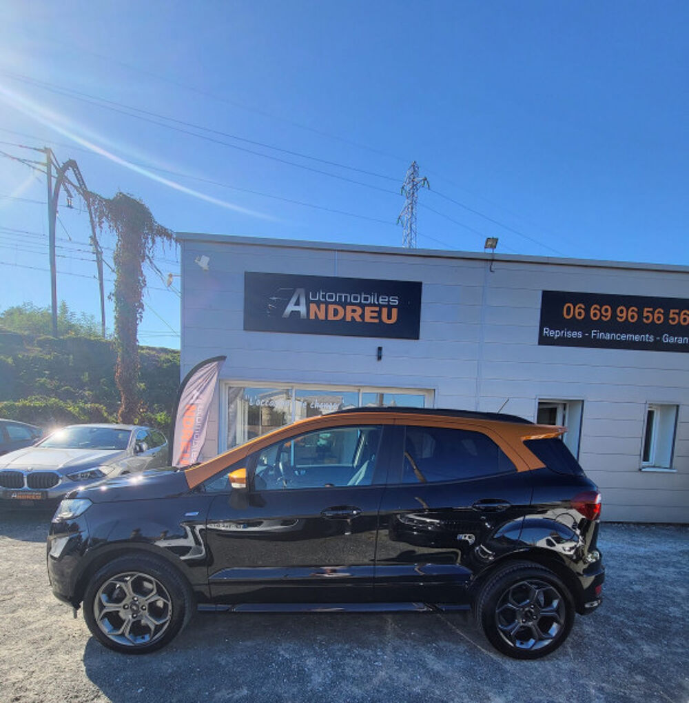Ecosport 1.0 ECOBOOST 125CH ST-LINE NOIR/JAUNE EURO6.2 2018 occasion 33700 M&eacute;rignac