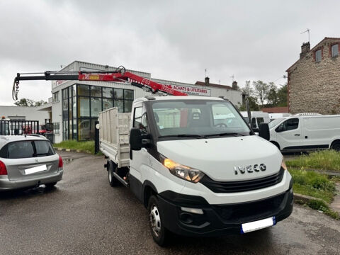 Iveco Daily 35C15 BENNE & GRUE 32000¤ HT 2017 occasion Saint-Étienne 42000