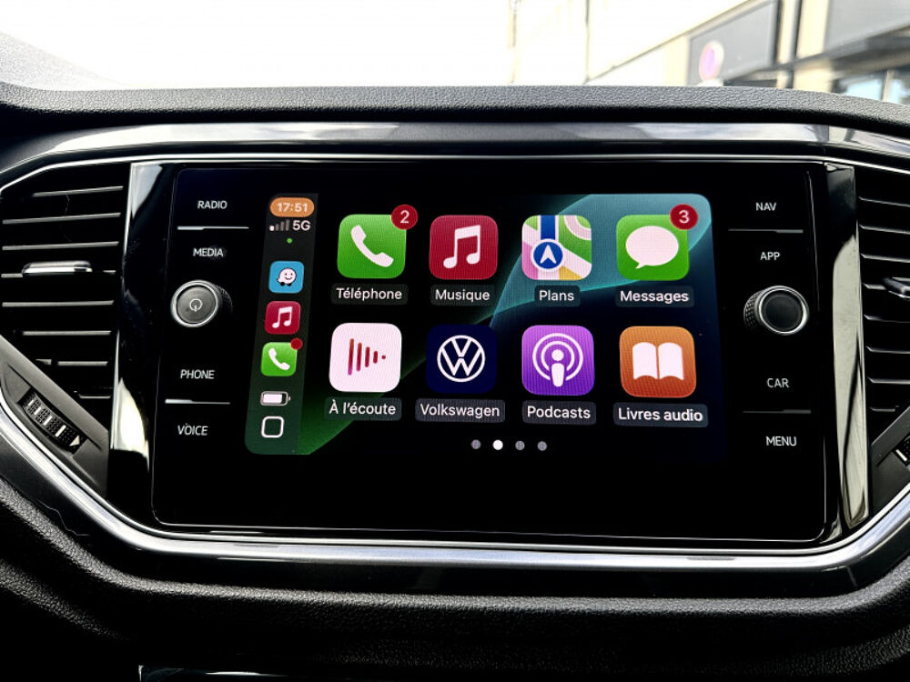 T-ROC 1.5 TSI EVO 150CH CARAT DSG7 / APPLE CARPLAY + ANDROID AUTO 2021 occasion 94260 Fresnes
