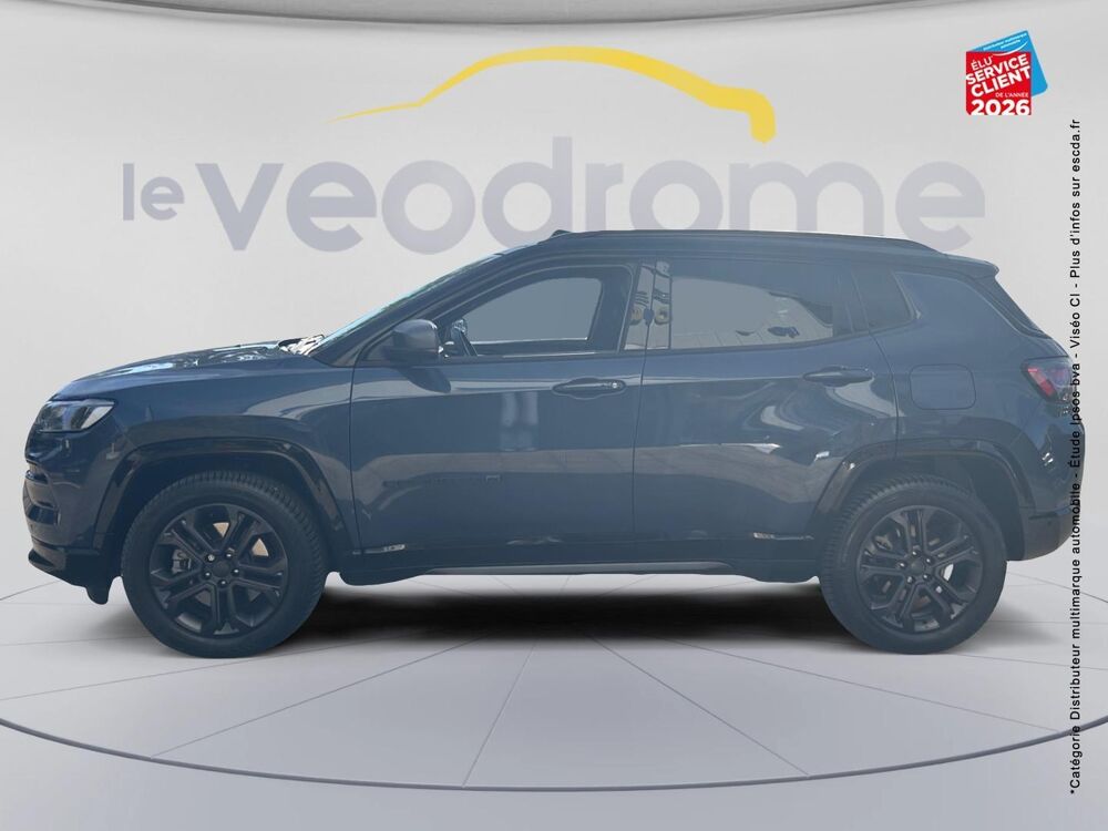 Compass 1.3 Turbo T4 190ch PHEV 4xe 80th Anniversary AT6 eAWD 2022 occasion 21000 Dijon