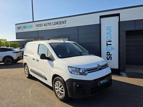 Citro&euml;n Berlingo M 800kg 100 kW Batterie 50 kWh Club 3 places / HABILLAGE BOI 2022 occasion Caudan 56850