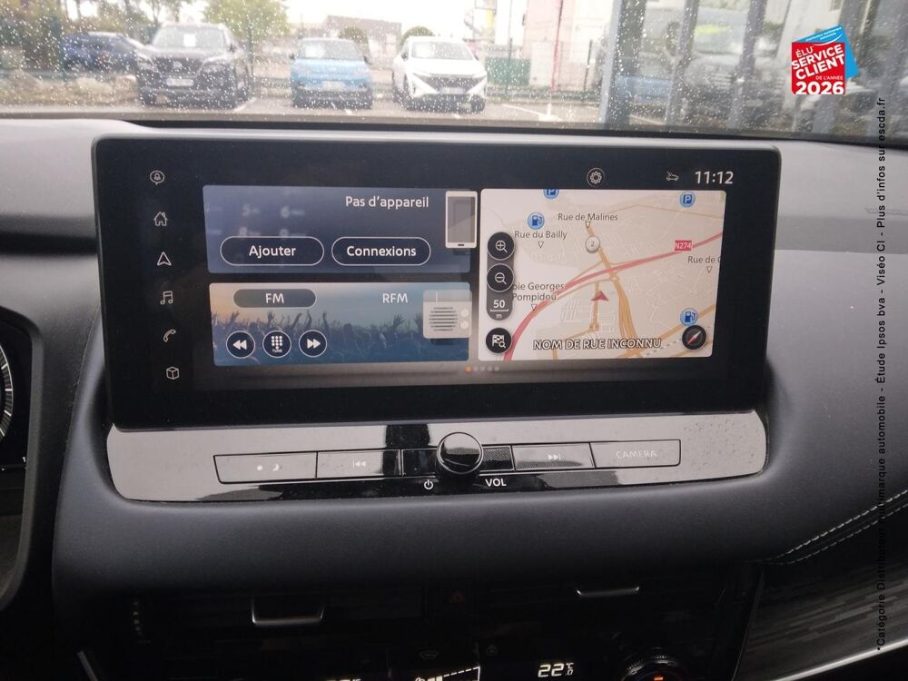 Qashqai e-POWER 190ch Tekna+ 2022 2023 occasion 21000 Dijon