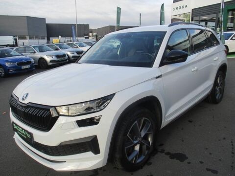 Skoda Kodiaq 2.0 TDI 150ch SCR Sportline DSG7 7 places 2022 occasion Marsac-sur-l'Isle 24430