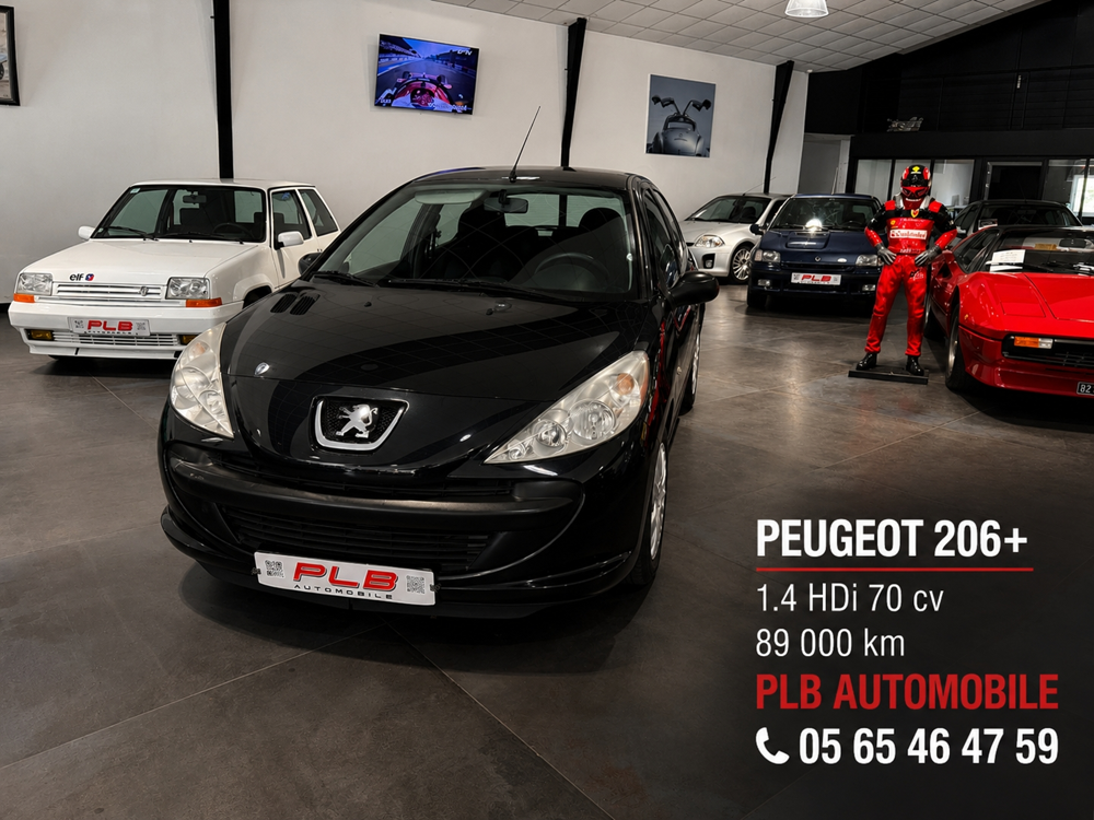 206 1.4 HDI 88 900 KM 2011 occasion 12000 RODEZ