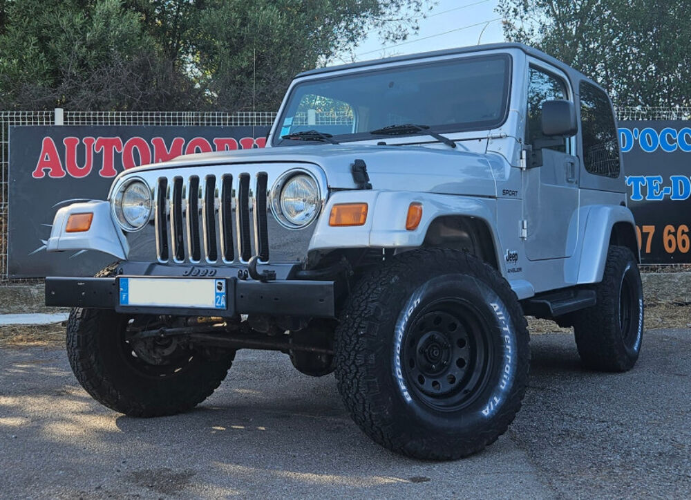Wrangler 2.4 SPORT 2005 occasion 13400 AUBAGNE
