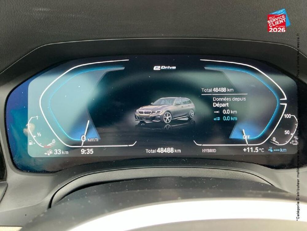 S&eacute;rie 3 330eA xDrive 292ch M Sport 2022 occasion 68390 Sausheim