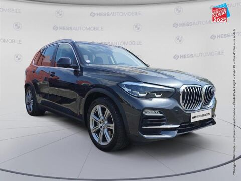 BMW X5 xDrive45e 394ch Lounge 17cv Sieges cuir GPS Carplay 2020 occasion Sausheim 68390